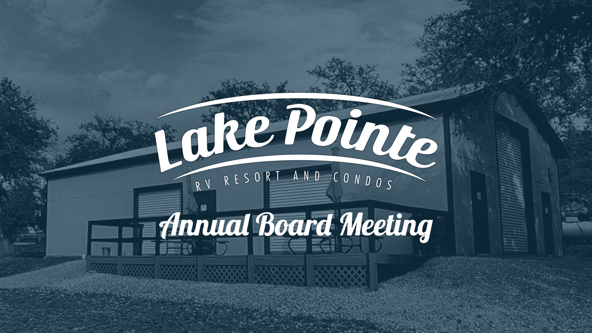 Lake Pointe BOD Annual Meeting